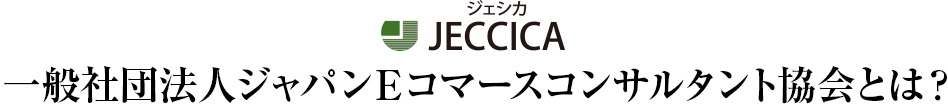 JECCICA 一般社団法人ジャパンEコマースコンサルタント協会とは?